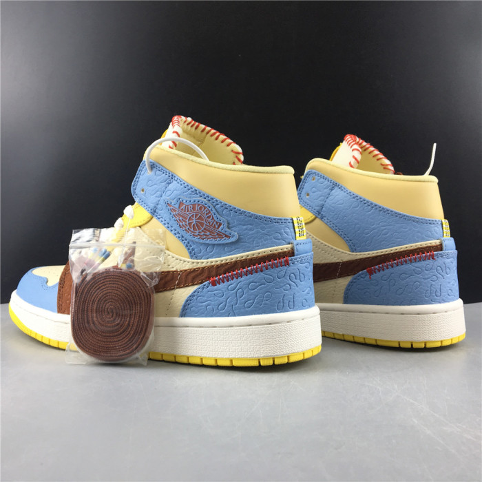 Ma*s*n château rouge x air jordan 1 mid se “fearless” cu2803-200