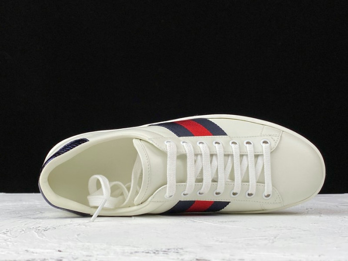 GUCC Ace Leather Sneaker 386750 02JR0 9072